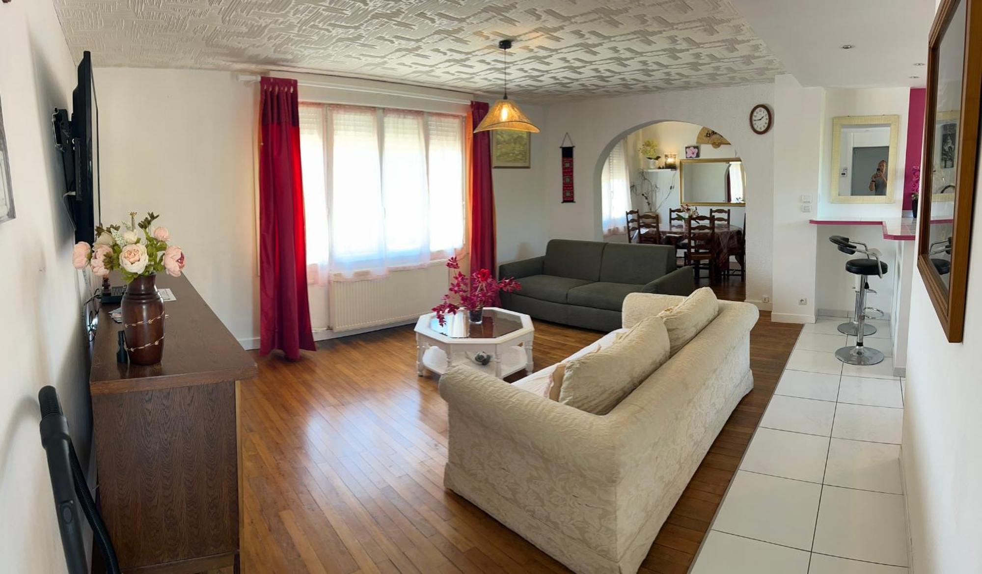 5Min Futuroscope 80M2 - 3 Chambres - Parking Prive - Wifi - Jardin Chasseneuil-du-Poitou Εξωτερικό φωτογραφία